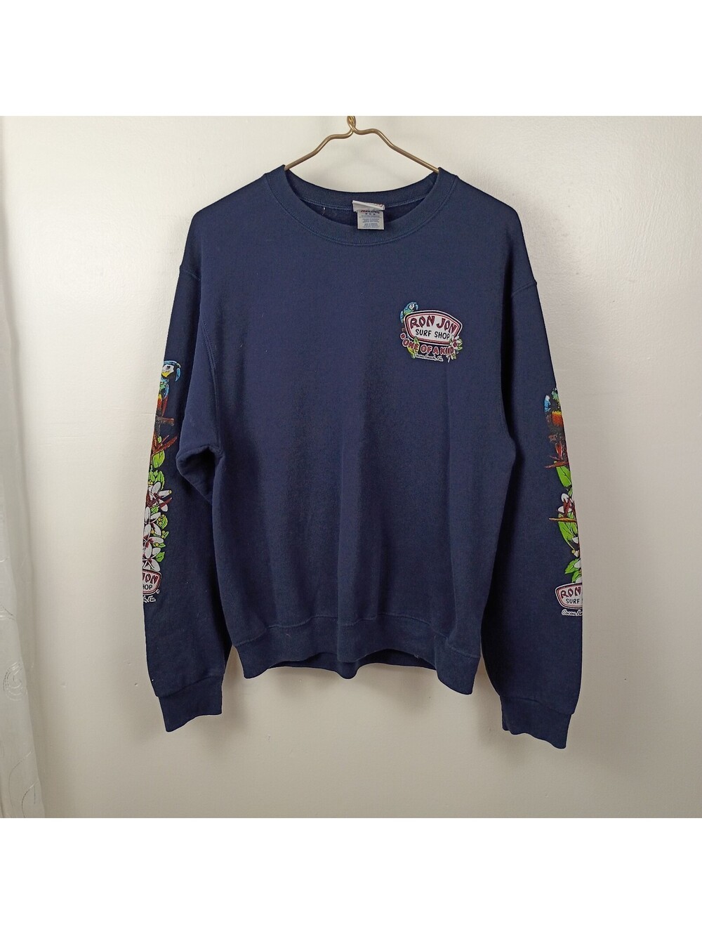 Vintage Ron Jon Surf Shop Cocoa Beach Florida Sweatshirt Mens M Cool Graphics